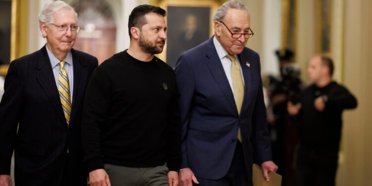 Zelenskiy’s Visit to the US to Salvage $61bn Ukraine Aid Package