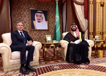 Crown Prince Meeting with Antony Blinken