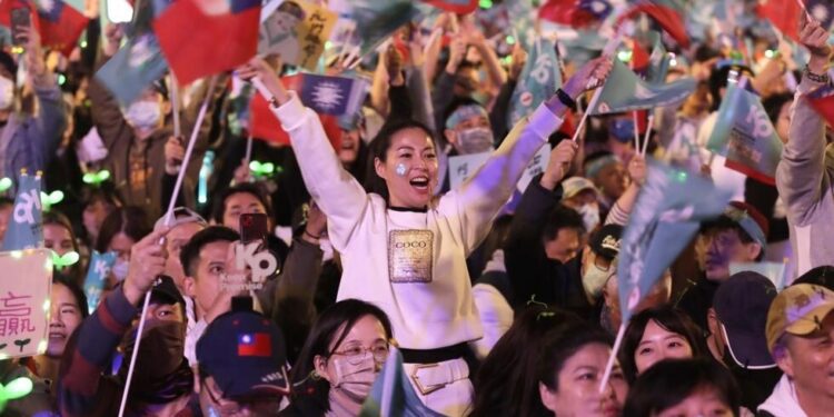 Political Parties in Taiwan Make Last-Minute Effort to Secure Votes in Pivotal Election