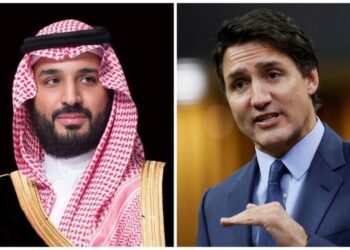 Discussion on Regional Developments Between Saudi Crown Prince and  Canada’s Trudeau