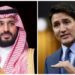 Discussion on Regional Developments Between Saudi Crown Prince and  Canada’s Trudeau