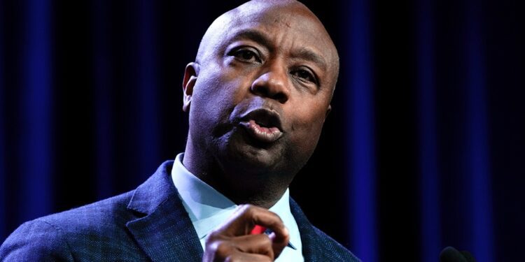 Senator Tim Scott Backs Trump in New Hampshire