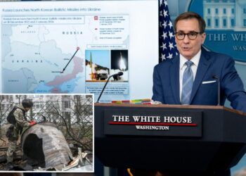 White House Reveals North Korean Missiles Used by Russia in Ukraine Strikes