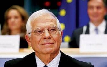 EU’s Borrell Urges Two-State Solution