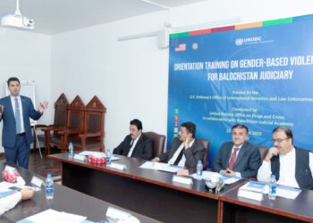 The U.S. Embassy funds an awareness campaign on gender based violence in Balochistan