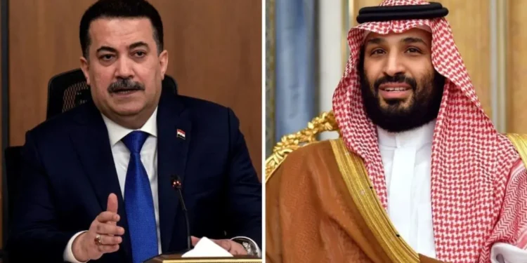 Saudi Crown Prince Engages in Talks with Iraqi PM Amid Escalating Middle East Tensions
