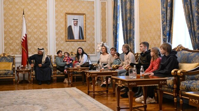 Qatar-Brokered Deal: Russia Returns Displaced Ukrainian Children