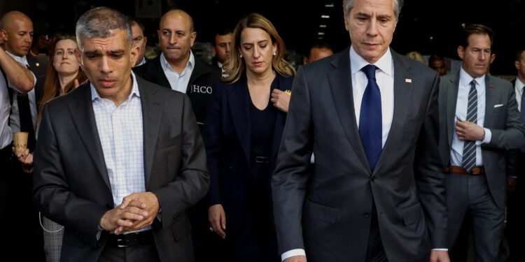 Blinken to Address Gaza Aid Measures in Talks with Netanyahu