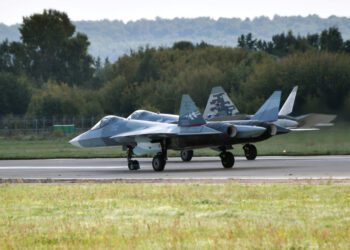 Ukraine Strikes Prized Russian Su-57 Fighter at Airbase