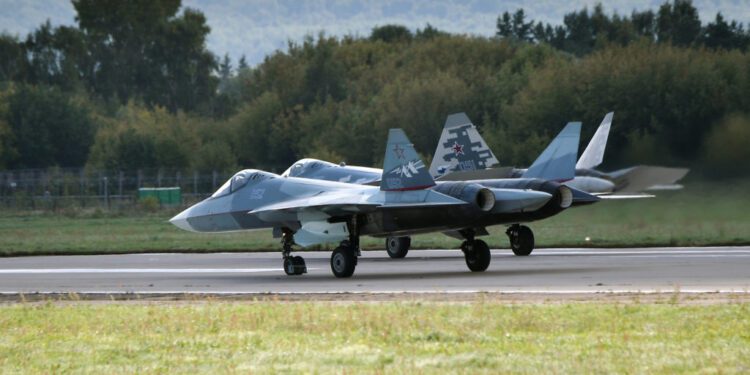 Ukraine Strikes Prized Russian Su-57 Fighter at Airbase