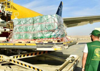 51st Saudi Relief Plane Arrives in Egypt with Aid for Gaza