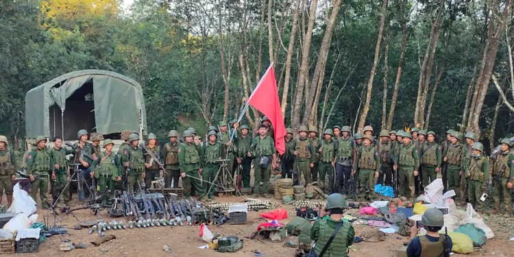 Myanmar Military Loses Ground as Anti-Coup Forces Advance