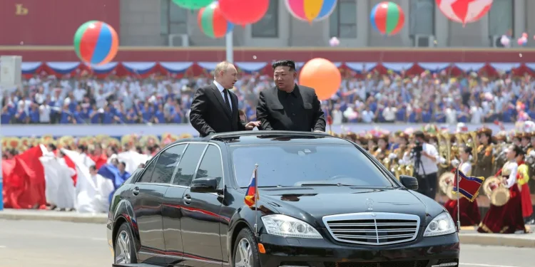 Putin and KIms Ties Cemented by Limousine Ride