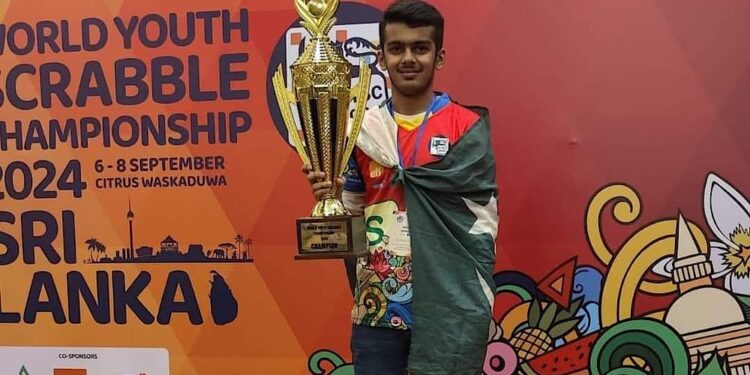 Pakistani Teen Affan Salman Clinches World Youth Scrabble Championship
