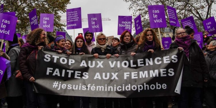Thousands protests across the world calling for an end to violence against women
