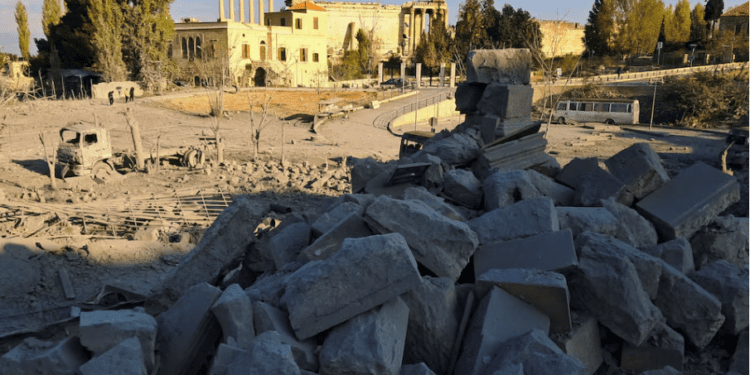 Israel Destroys Ottoman-Era Building Near Baalbek Ruins in Lebanon