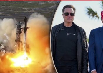 Musk launches SpaceX Starship rocket with Trump at his side