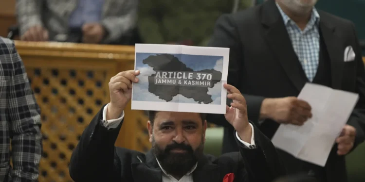 Kashmir Assembly Passes Resolution Demanding Restoration of Special Status