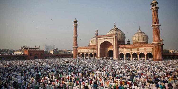 India Set to Become the Country with the Largest Muslim Population by 2050