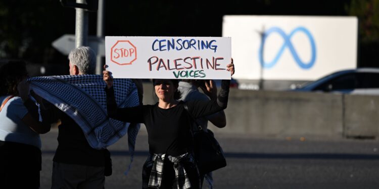 Meta Under Fire For Bias Against Palestinian Content