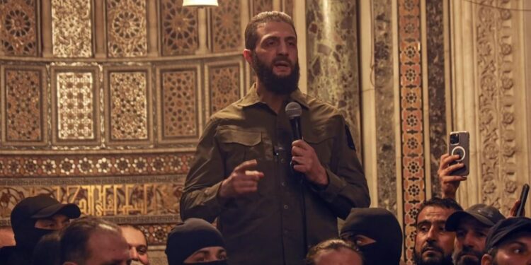 Syrian Rebel Leader, Al-Julani Declares “New History for the Region” while giving Victory Speech