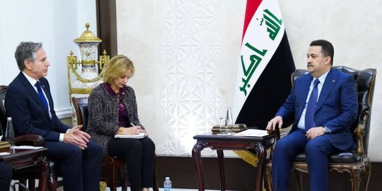 Blinken makes unannounced trip to Iraq Amid Regional Crisis Following Syrian Regime Collapse