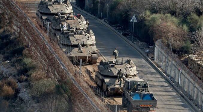 Israeli Tanks Cross Syria Border Fence for First Time in 50 Years