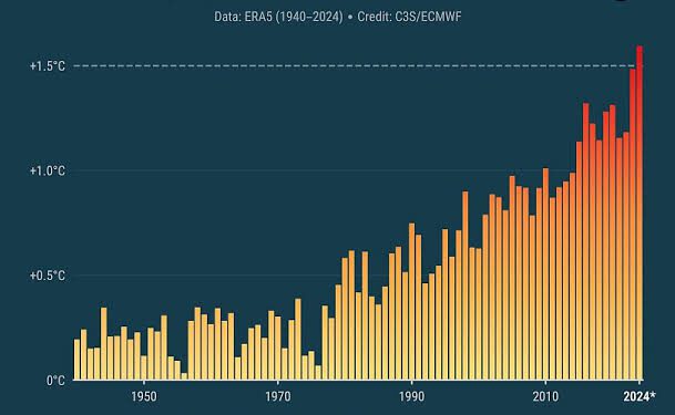 2024 Confirmed as Hottest Year on Record: EU Scientists Say, warning of Escalating Climate Crisis - Observer Diplomat