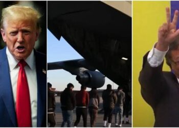 Trump Imposes Tariffs on Colombia Over Migrant Deportation Flights Return