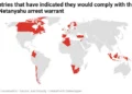 Countries that would arrest Netanyahu
