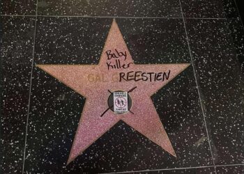 Gal Gadot’s star gets vandalized