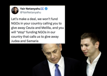 Netanyahu son has been encouraging a Moroccan invasion of Ceuta