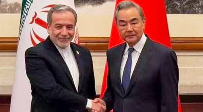 Iran’s Araghchi Meets Wang Yi Ahead of Xi–Trump Talks
